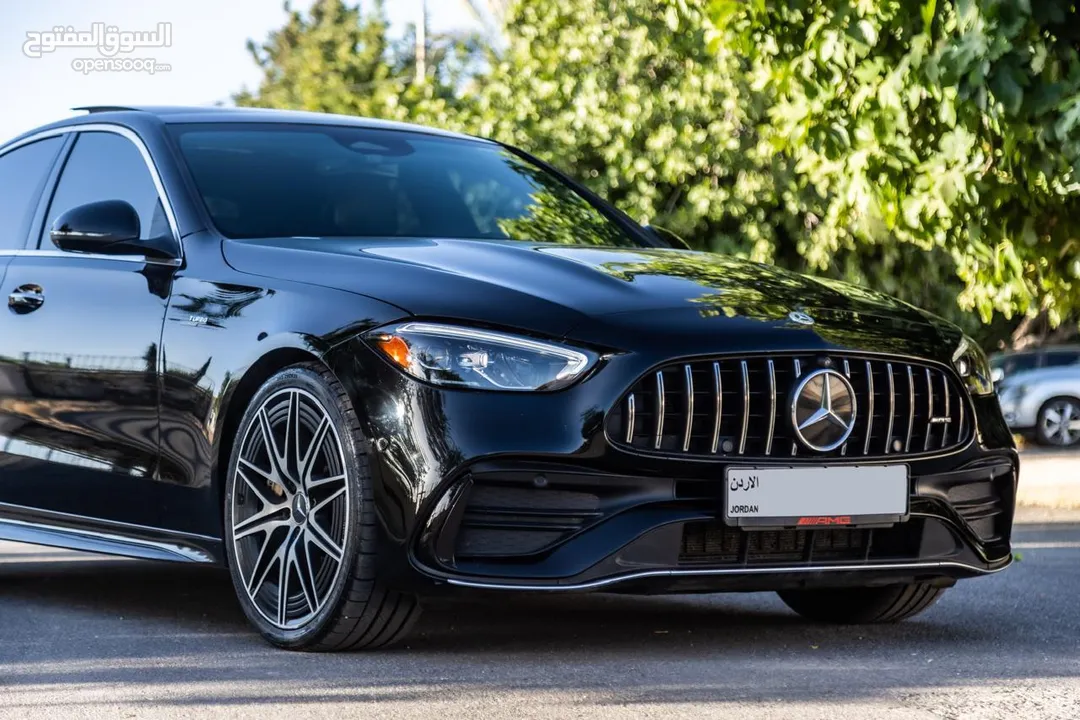 C 43 AMG 2023 فحص كامل بانوراما 402 حصان محرك 2000 سي سي بحال الوكاله