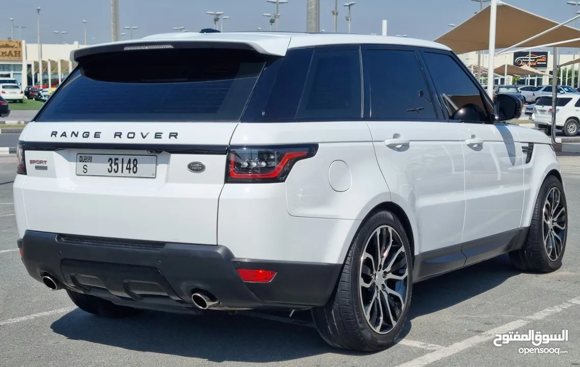 RANGE ROVER SPORT SUPERCHARGED 2016 GCC FULL OPTION PANORAMA 360° CAMERA