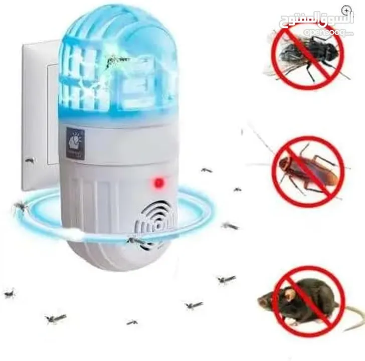 "Get a Mosquito-Free Home with Our 2-in-1 Ultrasonic Pest Repeller!"