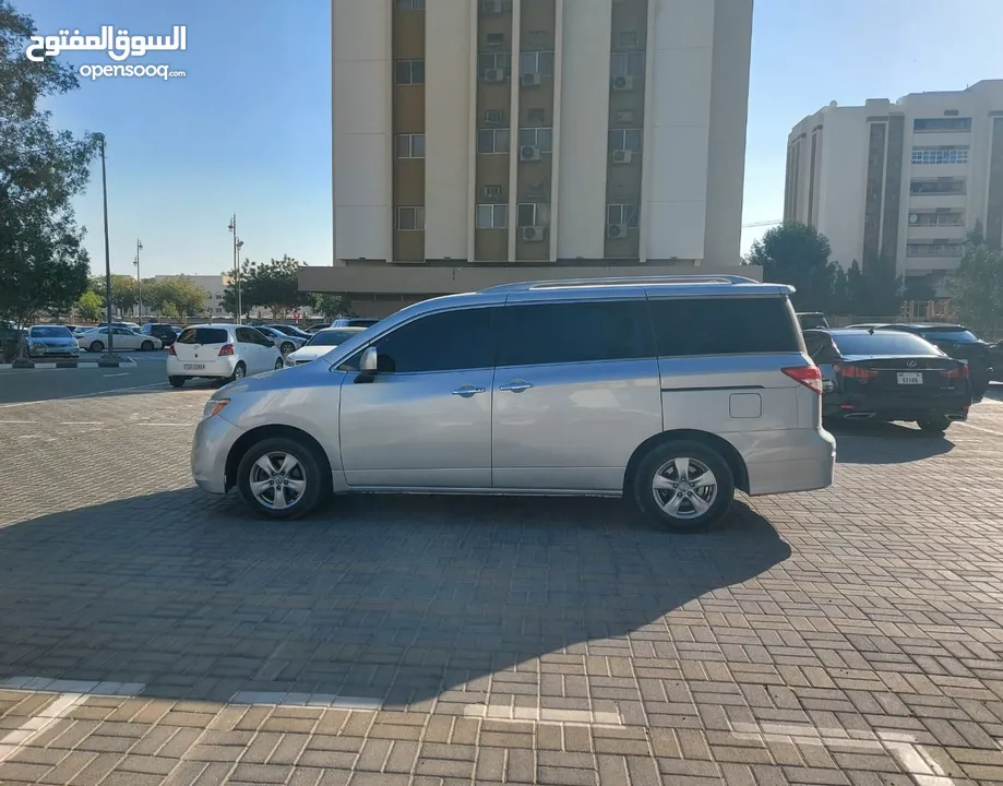 DHS 25500/= NISSAN QUEST 2017 -  قمه في النظافه - مسرفس بالكامل  - بحالة ممتازة جداً