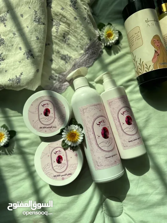 بكج روبي الكامل للعناية بالجسم – ترطيب، لمعان، روائح ثابتة ومنعشة No Brand