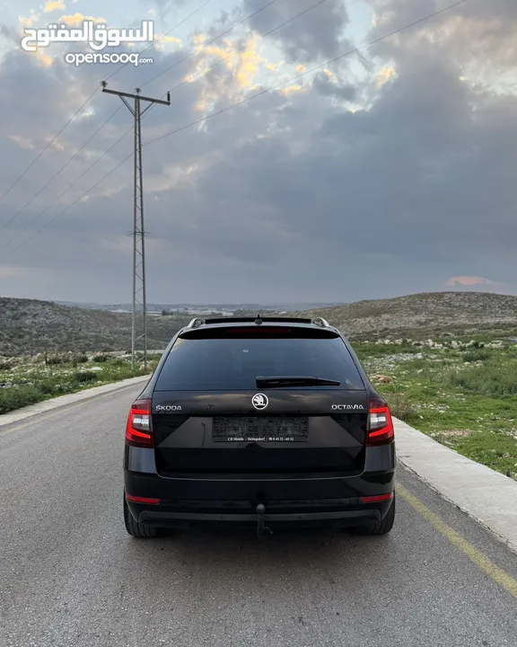 سكودا اوكتافيا 2018 ديزل 2.0 اوتومات 6 غيار فل بانوراما ليدات حررق سعرر 79.000 شيكل
