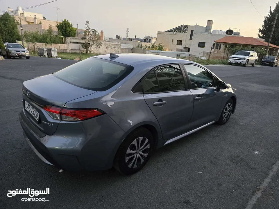 تويوتا كورولا 2021 فحص كامل 7جيد ياباني بطارية ليثيوم جمرك جديد بسعر مغري