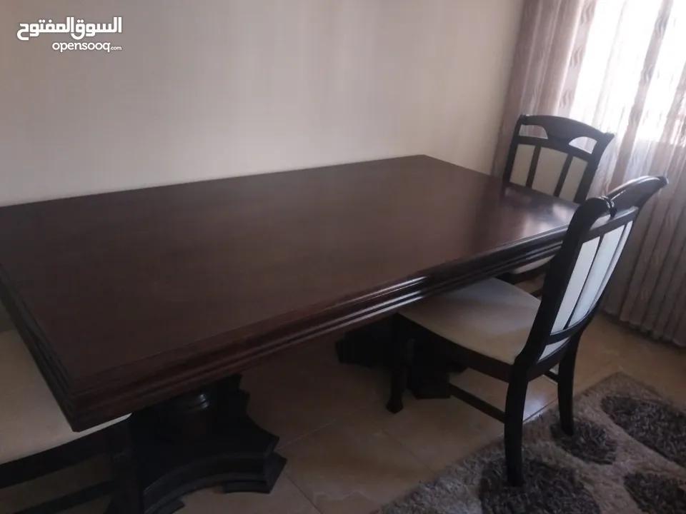 طاوله سفره وجهاز كروس رياضه