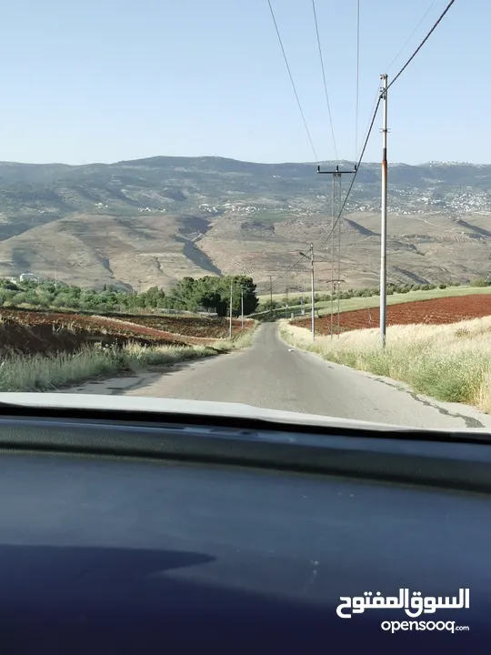 قطعة أرض مميزة للبيع في السلط الصبيحي قصيب مرتفعة ومطلة بسعر مغري
