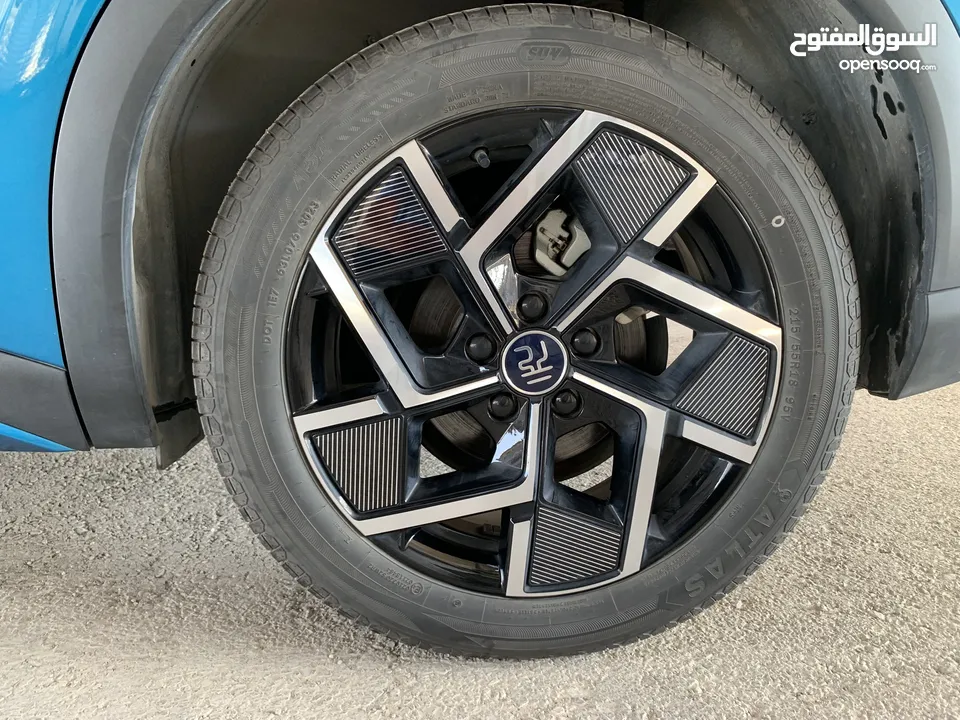 BYD YUAN PLUS 2023 بي واي ديه ايوان بلص فل الفل بنوراما عداد 5 الف كيلو بحاله الزيرو