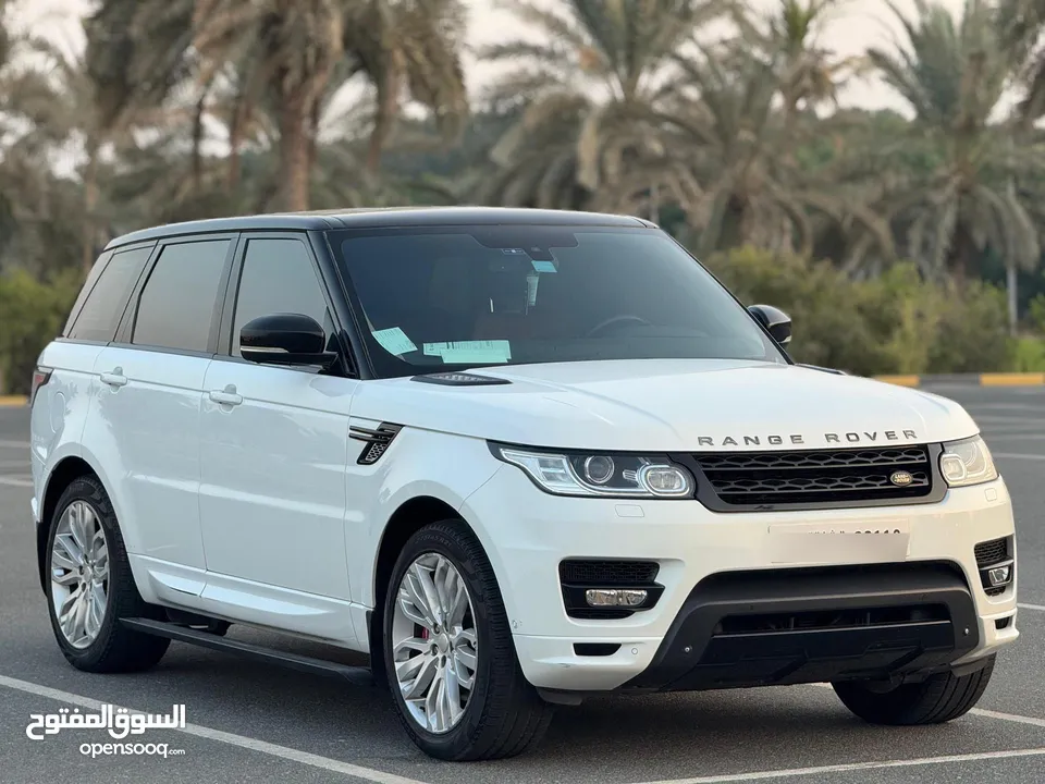 RANGE ROVER SPORT AUTOBIOGRAPHY GCC 2014 IN PERFECT CONDITION