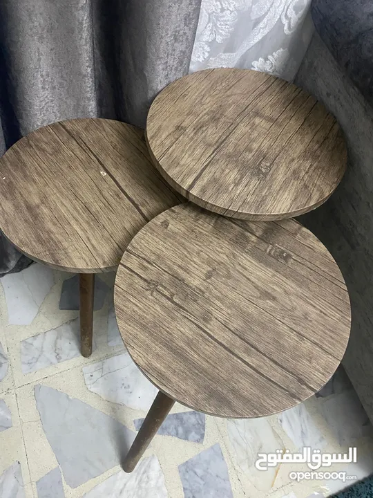 طقم كورنر مع طاولات