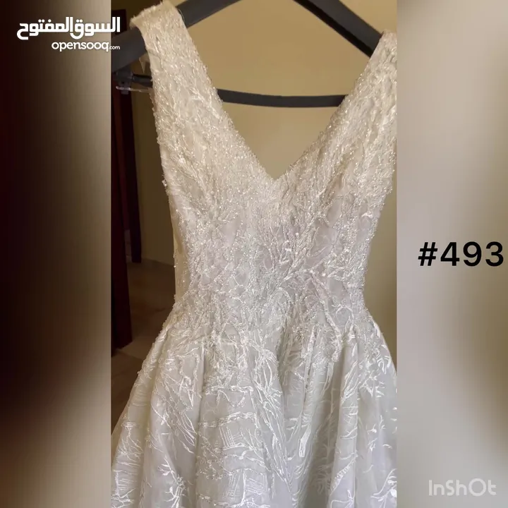 فستان عرس من The Wedding Shopملبوس مرة واحدة