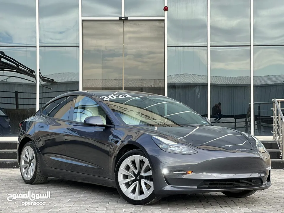 Tesla Model 3 dual motor 2022 تيسلا لونج رينج دول موتور فحص كامل بسعر حررق