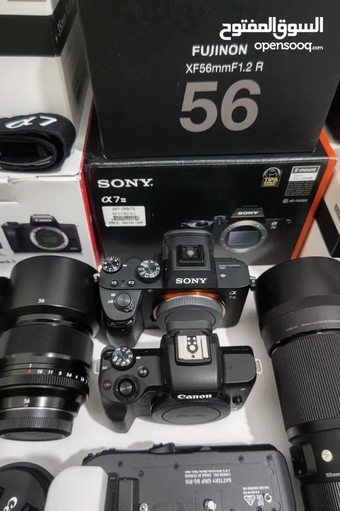 Sony a7III, M50 mark + kit lens, there is lens for Sony, Nikon, Fujifilm, Canon & other Item