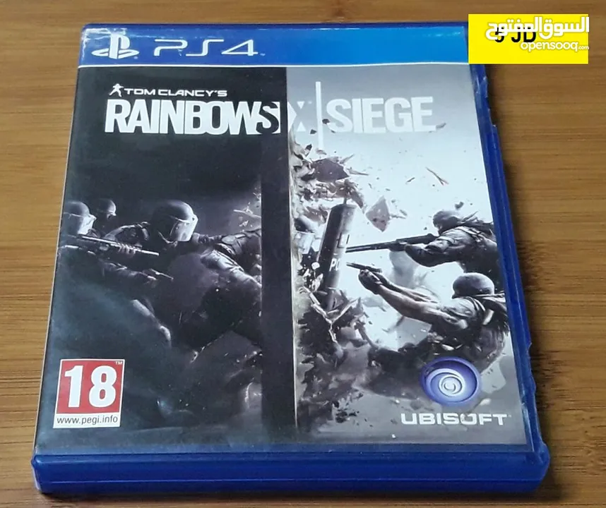 سيديات بلايستيشن 4  متوفر ايادي Playstation 4 ps4