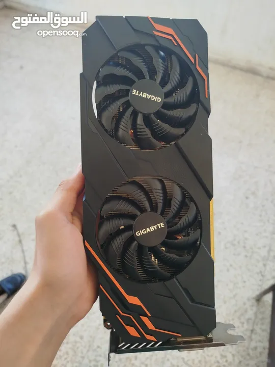 موجود جهاز i5 6400  Ram12ddr4  Power supply Antec 600w  Motherboard H110  Gtx1070 Gigabyte  ssd240