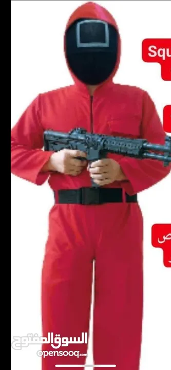 لباس تنكري لحفلات الاطفال  الحجم فري سايز جديد