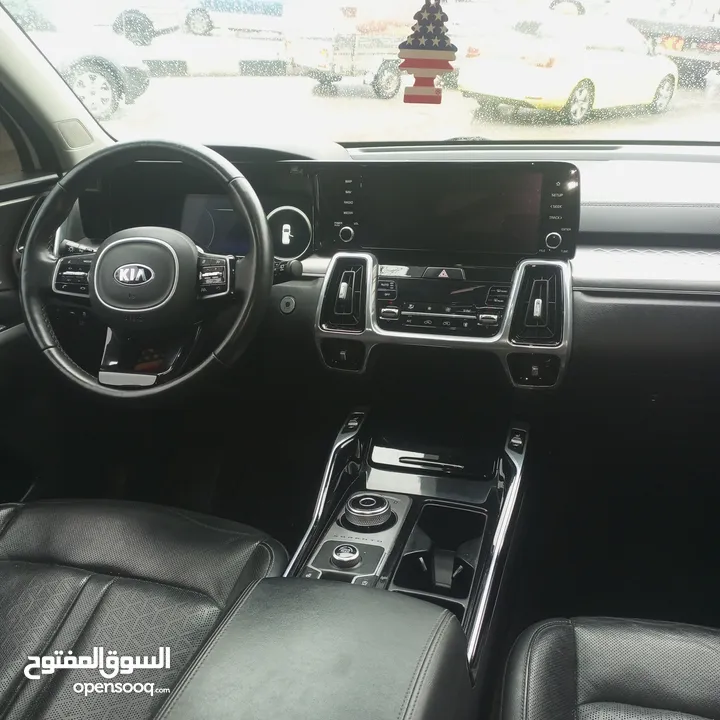 كيا سورينتو فل مسكر اضافات مع فتحه سقف بانوراما بسعر حرق حرق وكاش