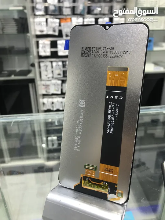 M33 5G شاشه سامسونج أصلي شركة  كفالة تتش الشاشة 14 يوم بعد التركيب