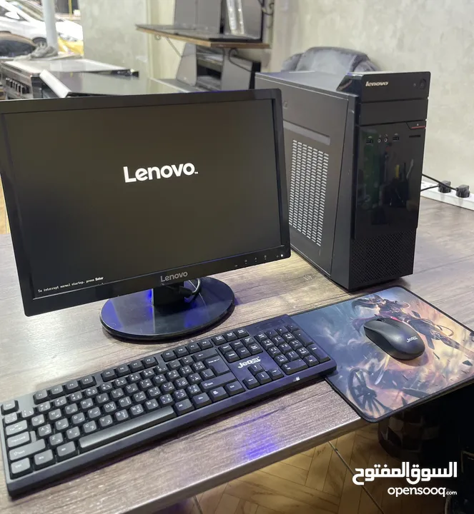 PC Core i7 RAM 16 مع شاشة كبيره  22 انش اصليه كامل مكمل