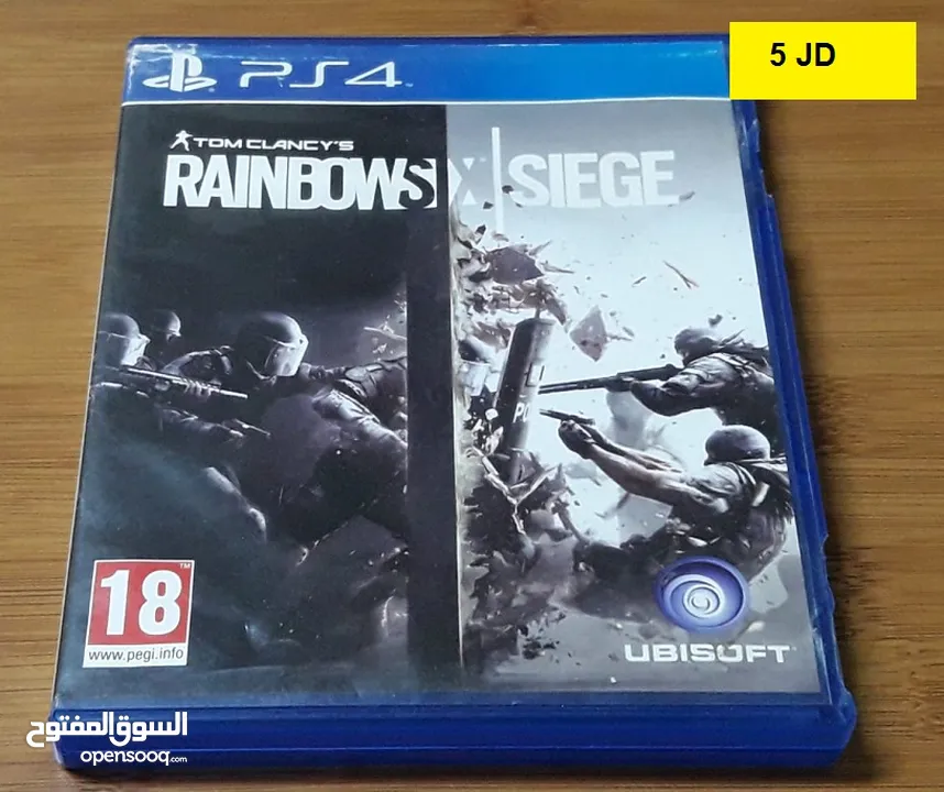 ايادي بلايستيشن 4  ممتازة جدا PS4 Controllers متوفرالعاب
