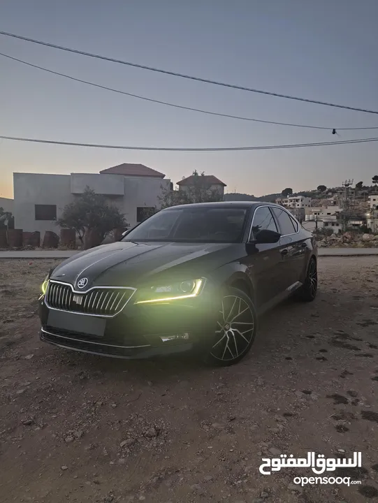 سكودا سوبيرب 2019  Skoda superb 2018 فحص نخب النخب امكانية البيع بدفعة وشكات