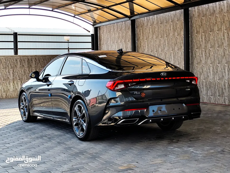 كيا K5 HYBRID الشكل الجديد حرة وارد كوري فحص كامل بحالة الوكالة وصول جديد من كوريا