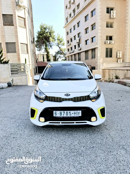 كيا بيكانتو 2020 GT line  دهان الشركة فل اضافات
