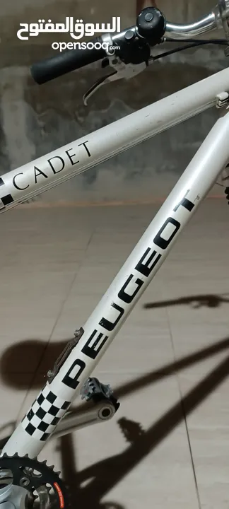 بسكليت Peugeot cadet الأصلي فريم ألمنيوم Shimano كيت كامل جنط 26" للبيع