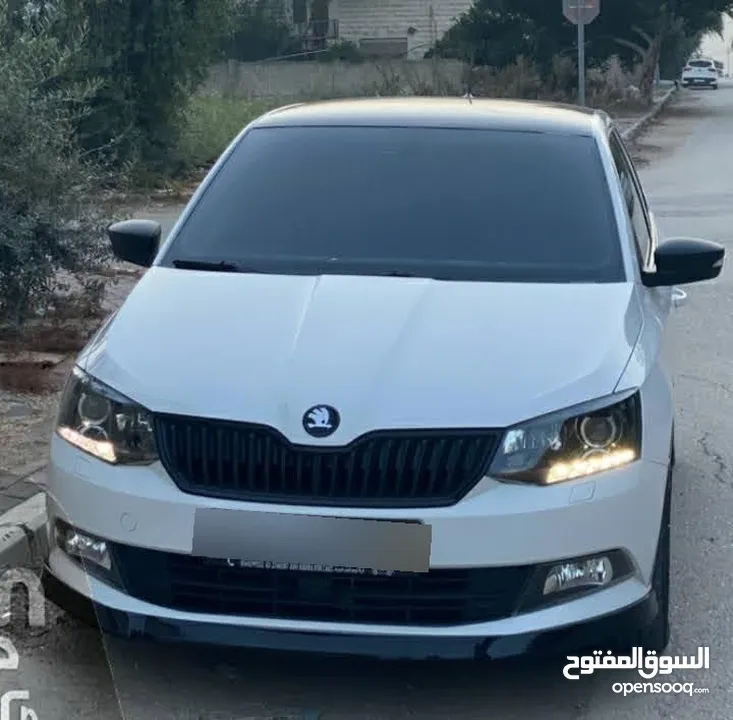 سكودا فابيا اوتومات بنزين ماتور 1200 تيربو ترخيص 2017