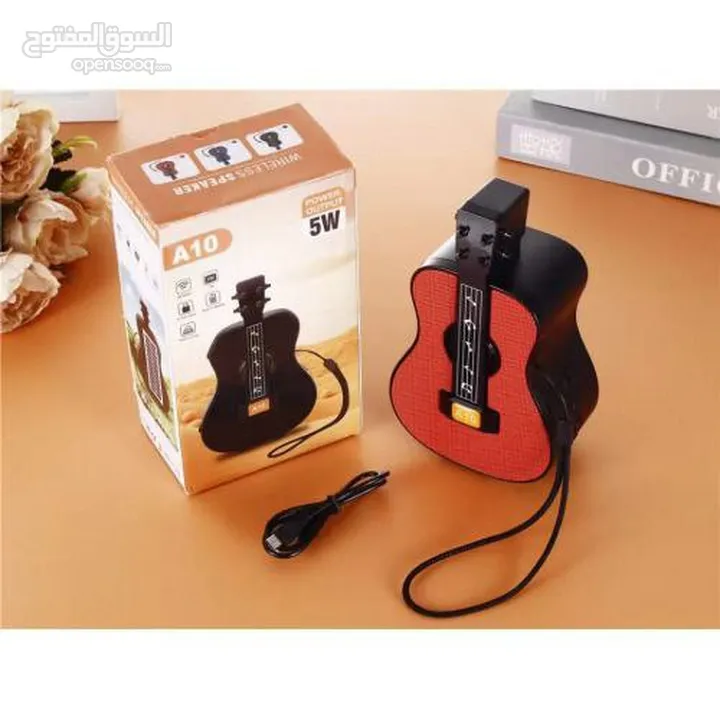 سماعة الجيتار A10... صوت بستايل موسيقي غير شكل مو بس شكلها بيخطف الأنظار كمان أداؤها بذهلك .