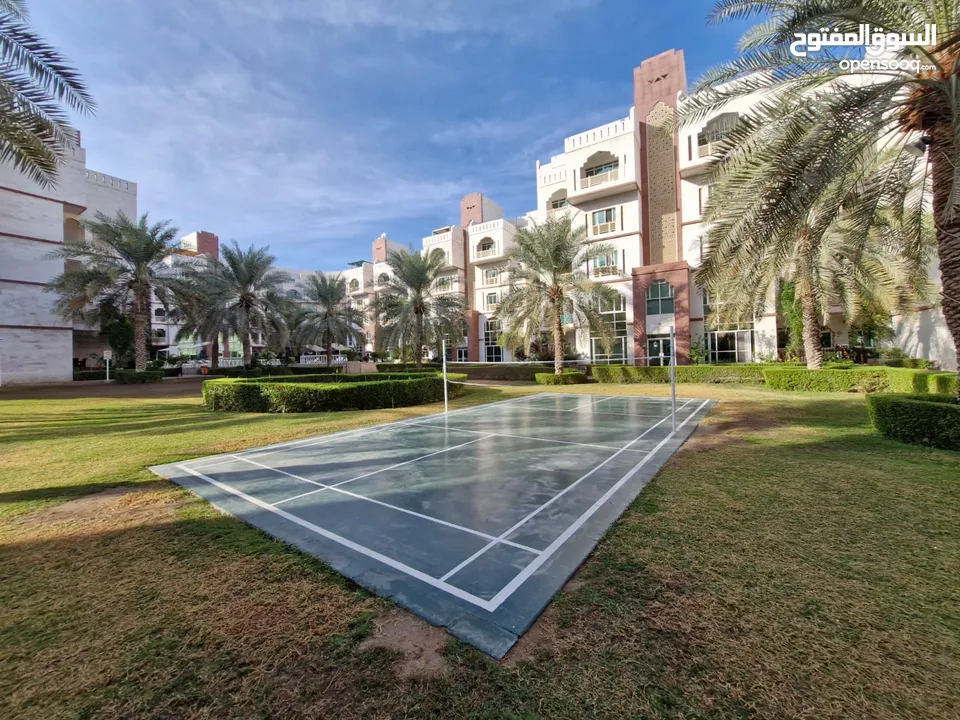 3 BR + Maid’s Room Apartment in Muscat Oasis with Shared Pools & Gym