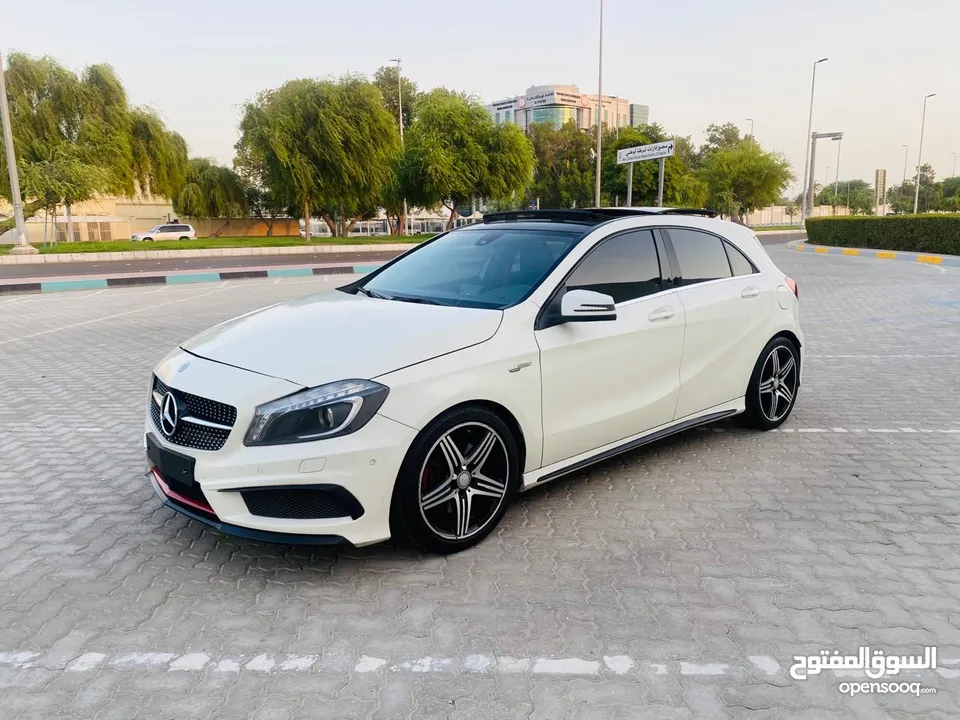 Mercedes A250 GCC 2015 Full option  مرسيدس A250 خليجي 2015 بحالة ممتازه