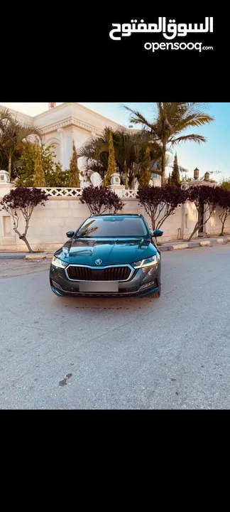 سكودا اوكتافيا 2021 استيشن فحص نخب فل الفل ما عدا فتحه ترخيص تئمين شامل طولكرم موجوده