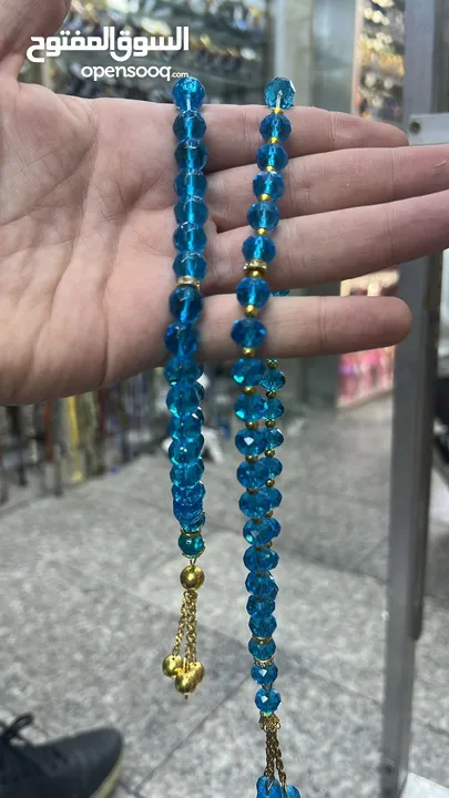 مسبحة مسابح سبحة كريستال خشب بلاستك مقاسات