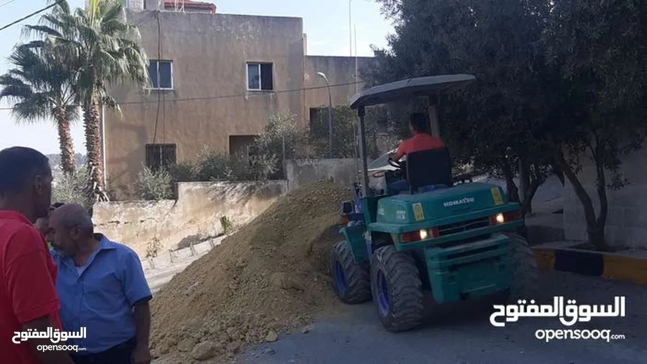 مداحل و جرافات لإيجار جرافه مدحله صغيره
