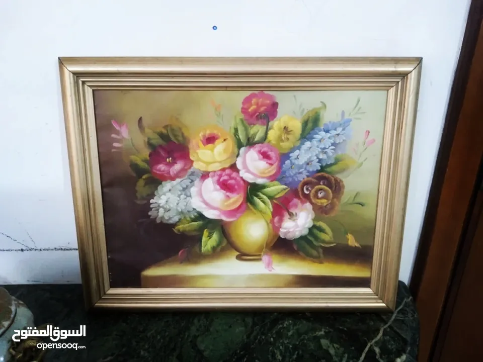 براويز تطريز ورسم زيتي  بسعر مغري