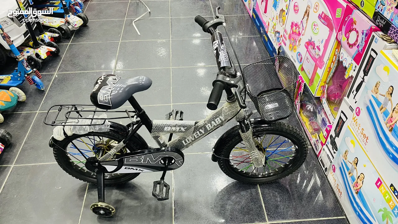 الدراجة الاقوى والاقدم في مجال الدراجات الهوائية ماركة bmx العالمية مع عدة اضافات من island toys