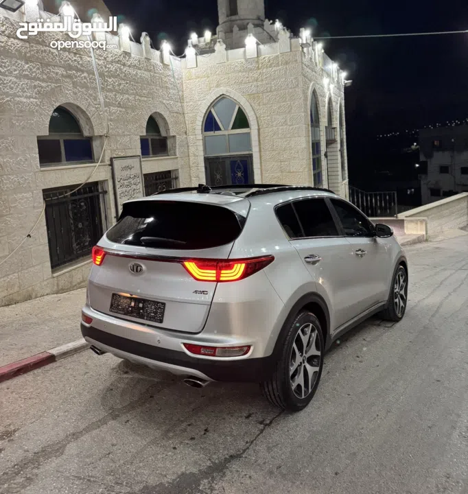 سبورتاج gt موديل 2017 دفع رباعي 4/4 ديزل ماطور 2000 فل مسكر سعرر فرم كاش فقط