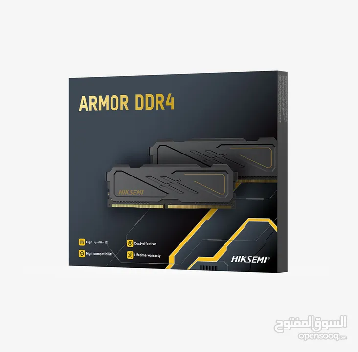 رام كمبيوتر سريعة النقل  عالية الجودة جديدة من هيكسيمي Hiksemi Armor Ram 3200Hz DDR4