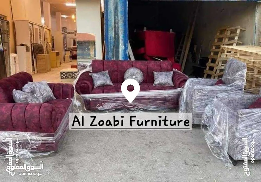 اطقم الكنب ثلاثيه ومجوزه ومفردتين