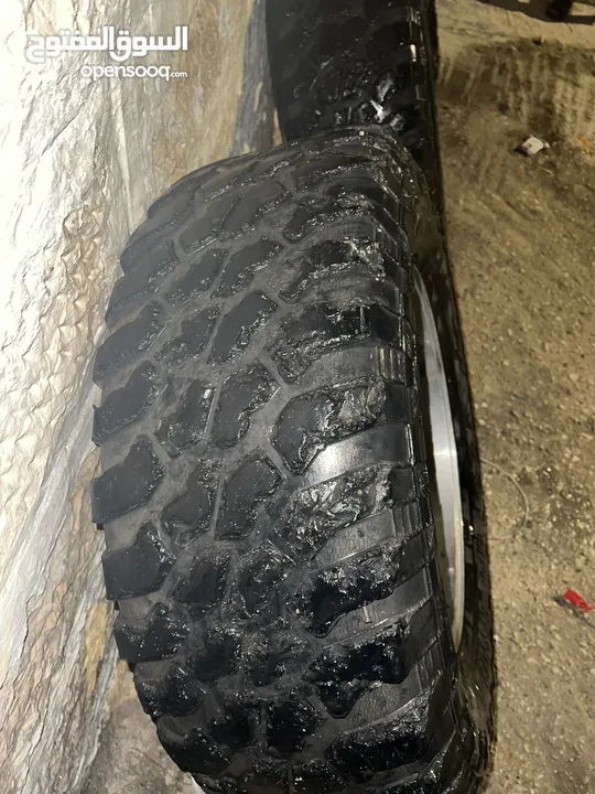 جنط فورد f150  لاريت كروم مدهون اسود بحالة الوكاله