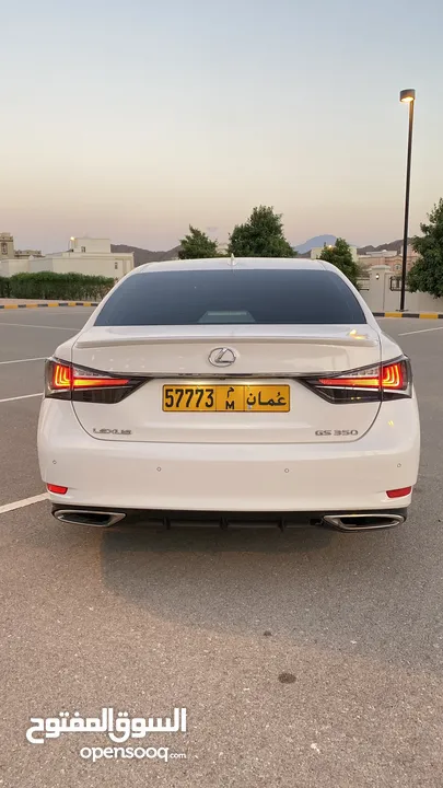 GS350 موتر هبة ريح قمة في النظافة بحادث خلفي