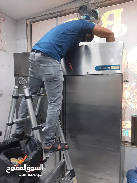 Ac service and repair of refrigerators washing machine اصلاح و صيانه