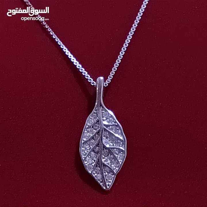 سنسال فضة عيار 925 بأسعار خيالية شامل البكج
