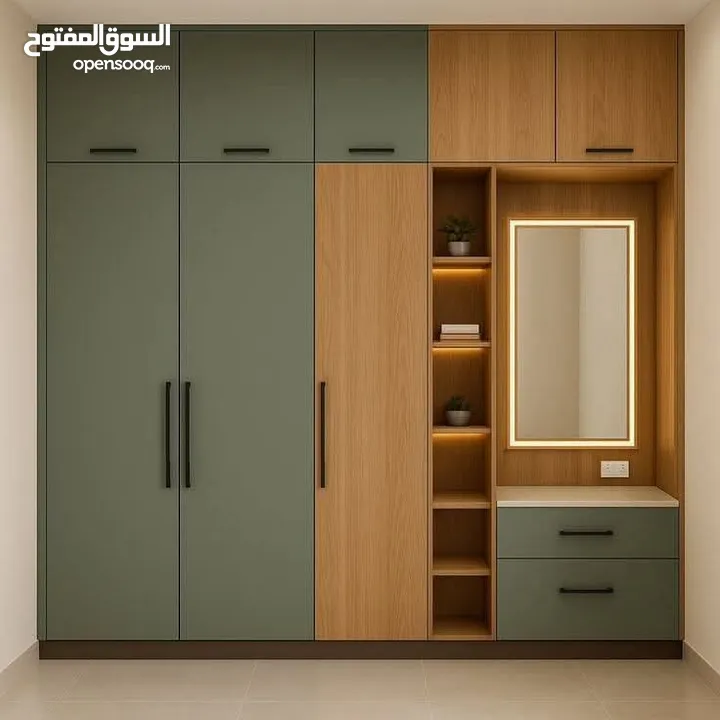 غرف نوم وخزاين ماستر واطفاال