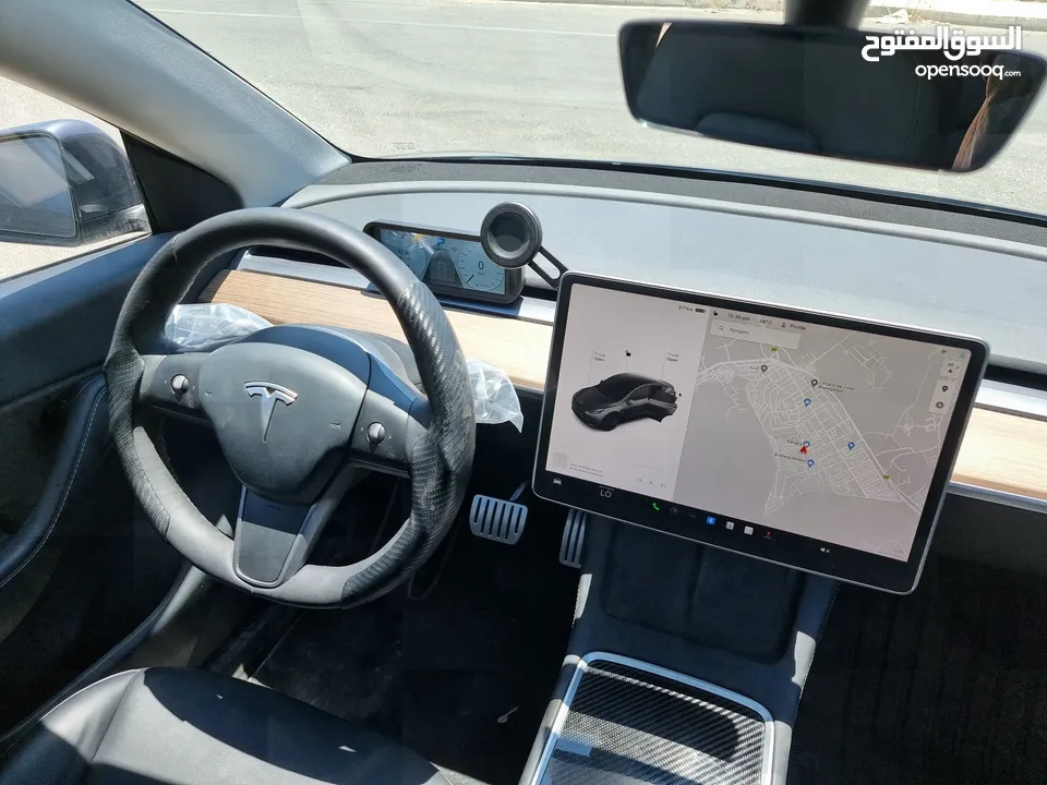 TESLA MODEL Y PERFORMANCE LONGRANGE DUALMOTOR 2022  تيسلا موديل واي بيرفورمانس مميزه بحالة الوكاله