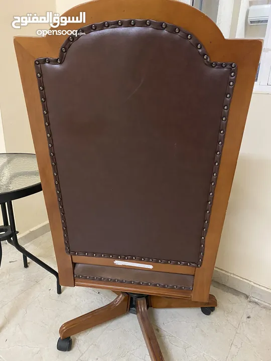 Original leather chair