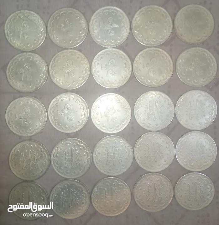 للبيع 1327هـ  عيار 830 فضه