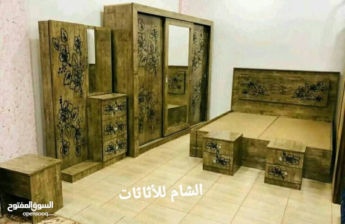 غرف نوم / غرف إستقبال من الشام للأثاثات التركية