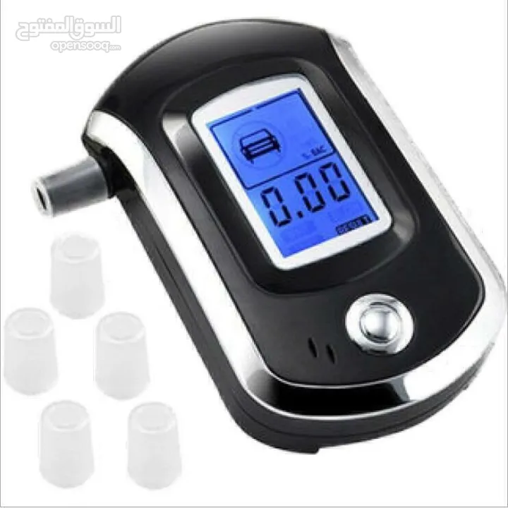 AT6000 Digital  Mini Portable Breath Alcohol Tester - 55 JD