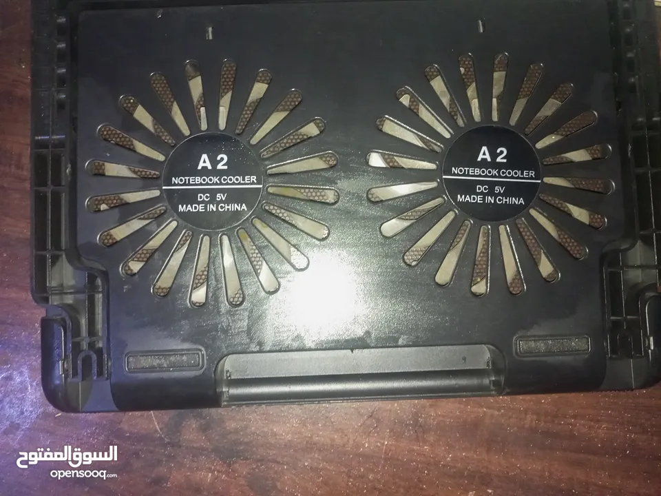 تبريد لابتوب نظيف واستعمال خفيف لدرجة مش طبيعية للبيع  الوصف مهم