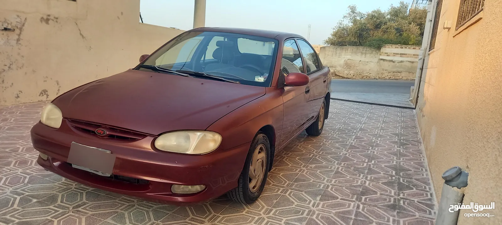 كيا سيفيا تو جير عادي موديل 1997 فحص كامل ترخيص جديد مالك اول من الحره